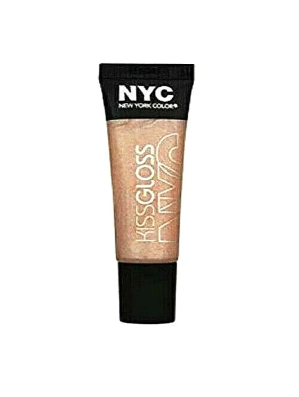 New NYC New York Color Kiss Gloss Lip Gloss in 542 Peach Sorbet (Sealed)